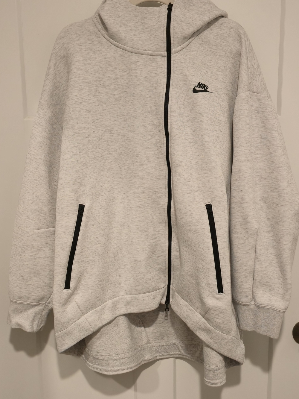 Nike Women's Oversized Fit Offset Zipup Hoodie